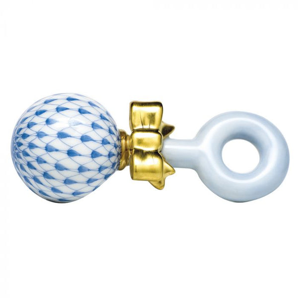 Herend Baby Rattle (Two Color Options!)