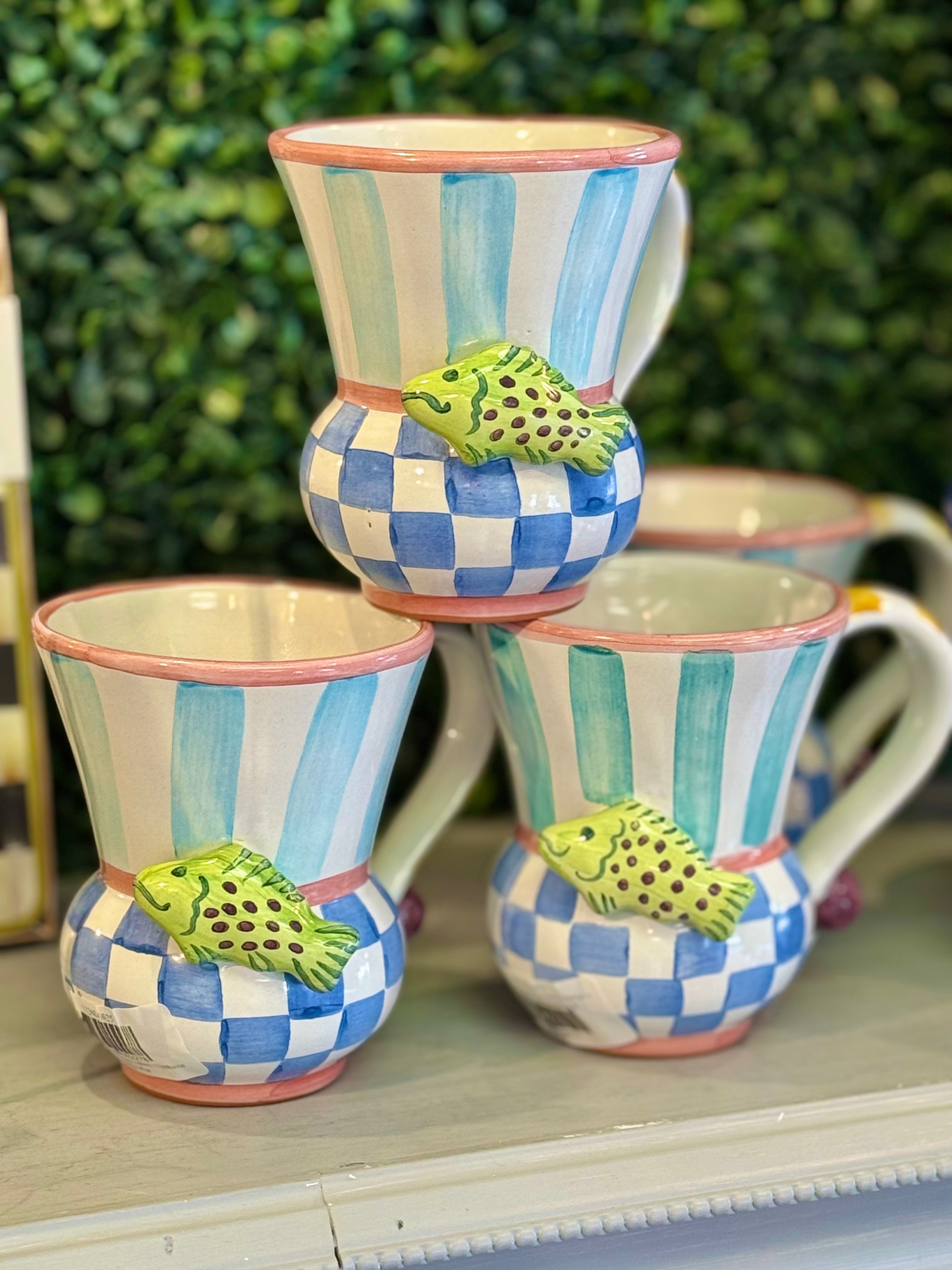 Mackenzie Childs August Mug Of The Month: Fish Edition – Betty