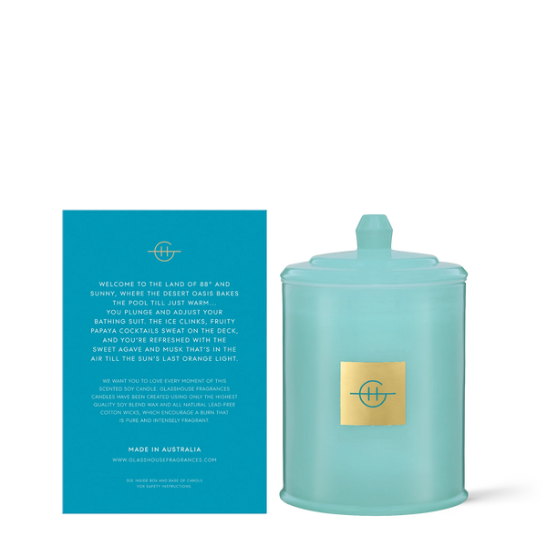Glasshouse Palm Springs Panache 380g Candle