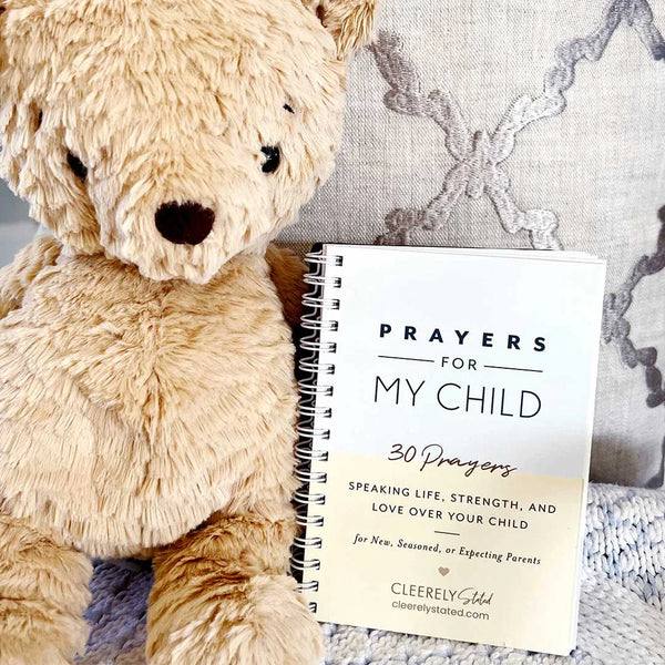 Cleerely Stated "Prayers For My Child" Book