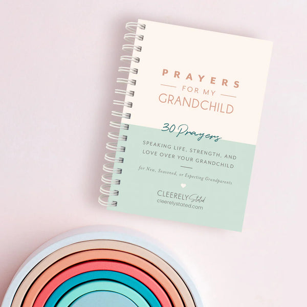 Cleerely Stated "Prayers for My Grandchild" Book