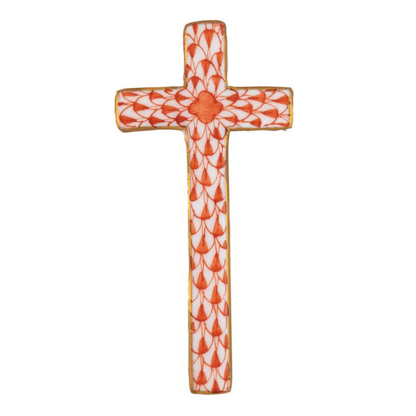 Herend Miniature Cross (Multiple Color Options!)