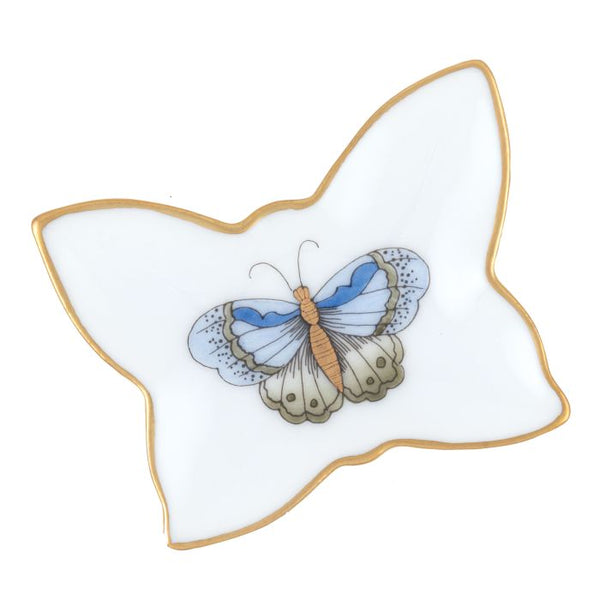 Herend Small Butterfly Tray (Two Color Options)