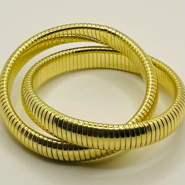Golden Double Stretch Bracelet
