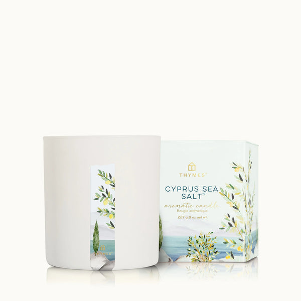 Thymes Cyprus Sea Salt Poured Candle 8oz