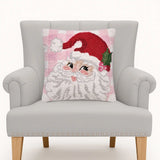 Whimsy Christmas Santa Pillow