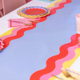 Packed Party Scalloped Soiree Paper Table Runner (25 Foot, Cut To Fit)