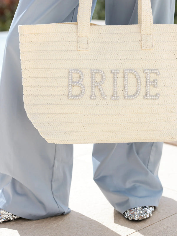 Ivory Bridal Tote