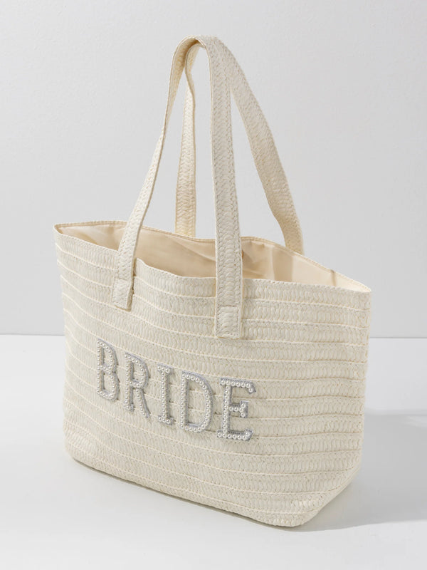 Ivory Bridal Tote