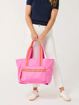 Pink + Orange Jet Tote