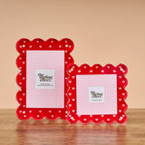 Tiny Hearts Acrylic Frame (Two Size Options)