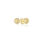 Sheila Fajl Lilou Studs in Brushed 18K Gold Plate