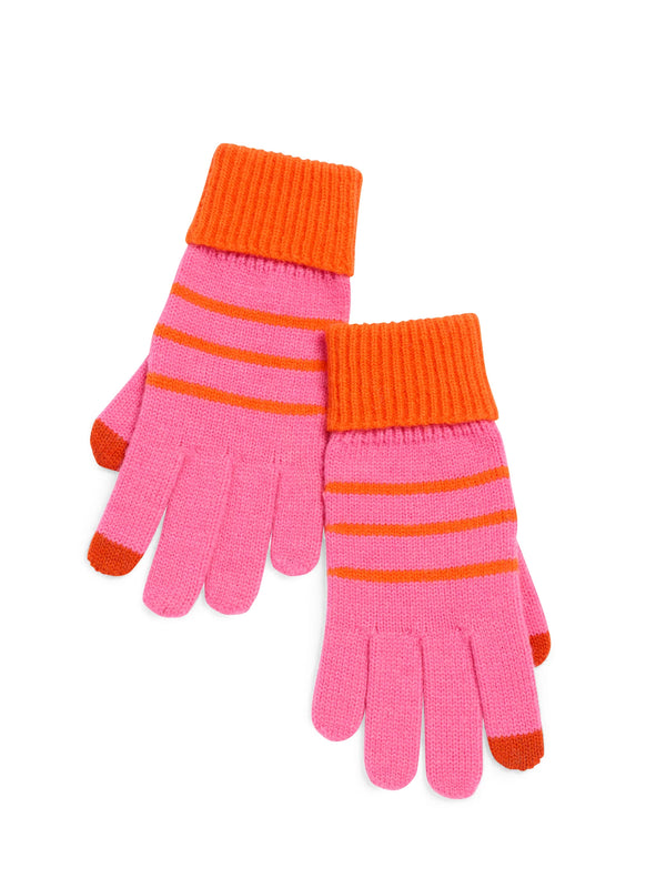 Touchscreen Gloves (Pink or Red)