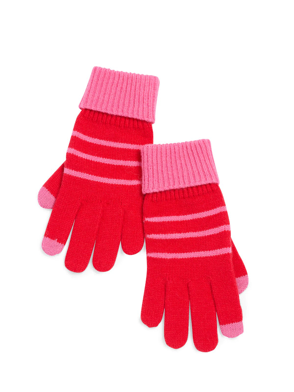 Touchscreen Gloves (Pink or Red)