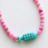 Essie Beaded Fish Necklace