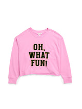 Candy Pink "Oh What Fun" Sweatshirt