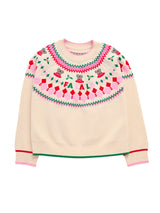 Fair Isle Double Knit Boxy Sweater