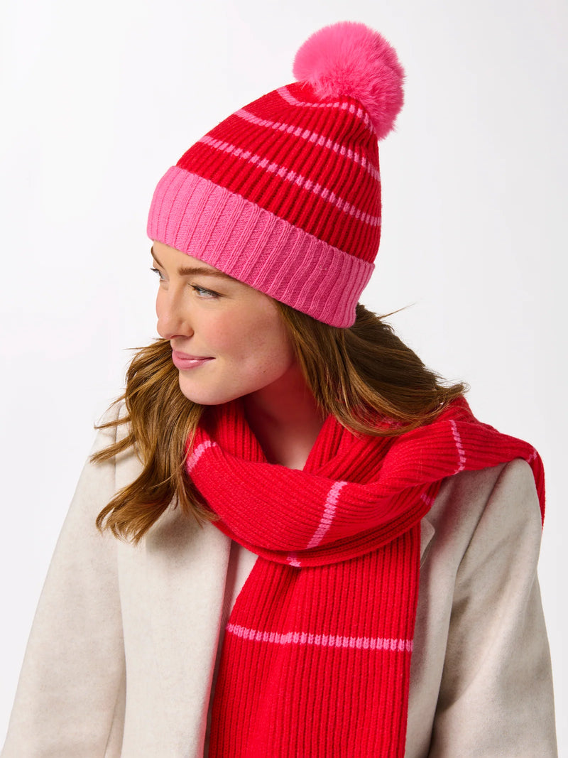 Allison Beanie (Pink or Red)