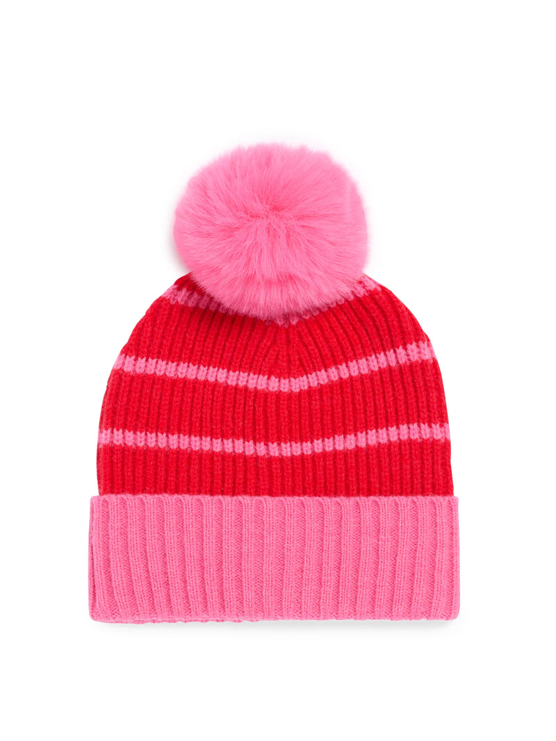 Allison Beanie (Pink or Red)
