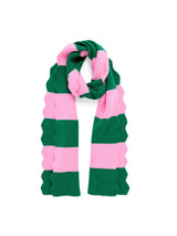 Scalloped Striped Scarf (Two Color Options)