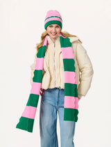 Scalloped Striped Scarf (Two Color Options)