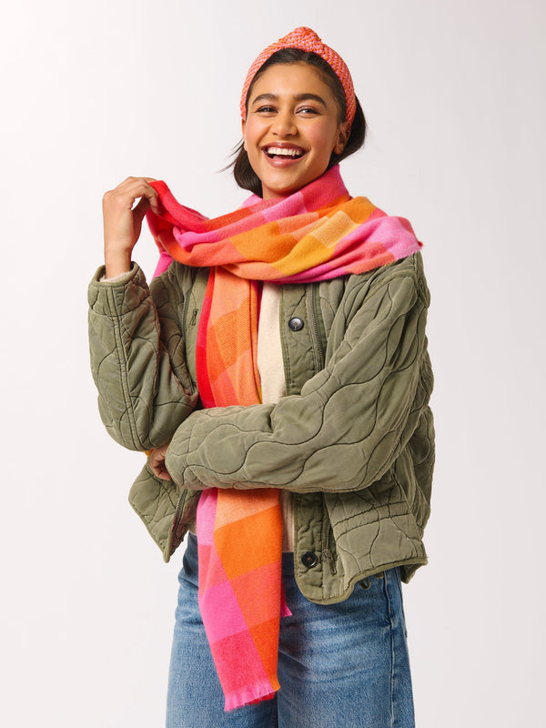 Caroline Scarf in Pink