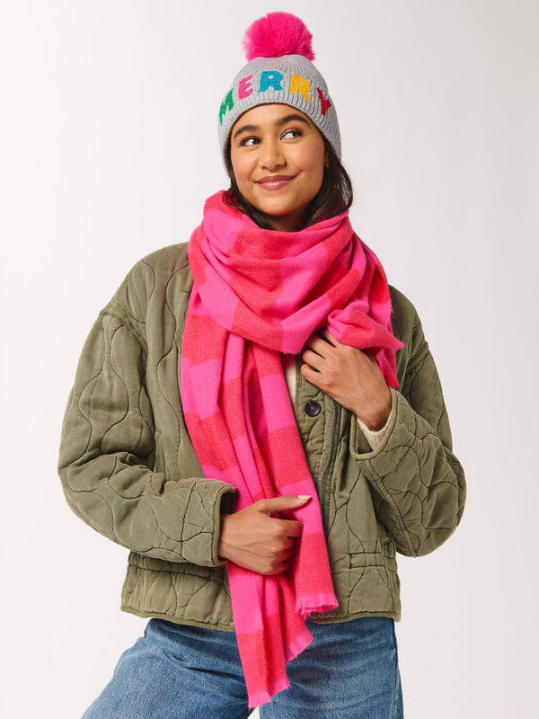 Calypso Scarf in Pink