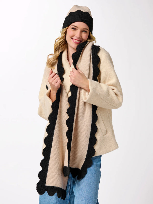 Melody Scarf in Ivory