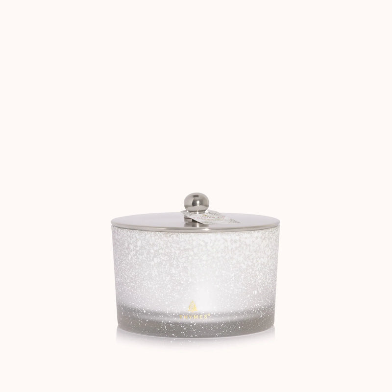 Thymes Frasier Fir Flocked 3 Wick Candle