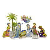 Acrylic 10 Piece Mini Nativity Set