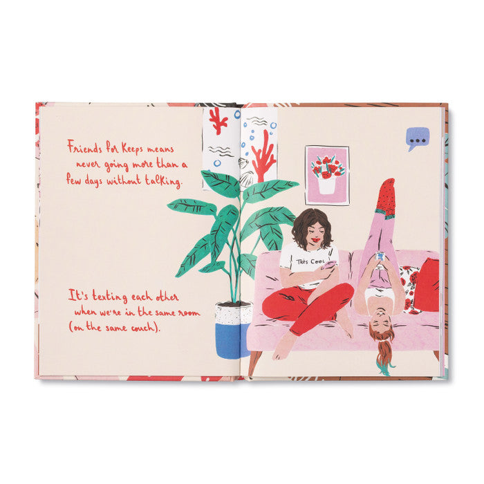 "We're Friends For Keeps" Book