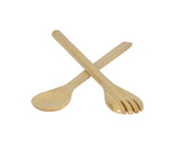 Large Bamboo Salad Servers (Multiple Color Options)