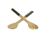 Large Bamboo Salad Servers (Multiple Color Options)