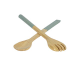 Large Bamboo Salad Servers (Multiple Color Options)