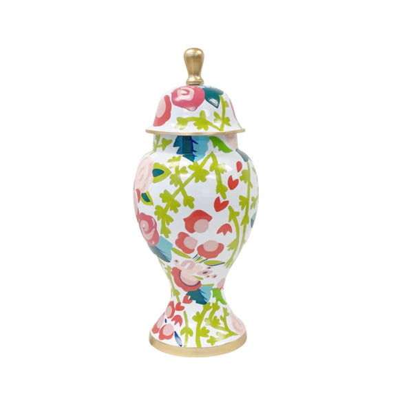 Dana Gibson Chintz Medium Ginger Jar