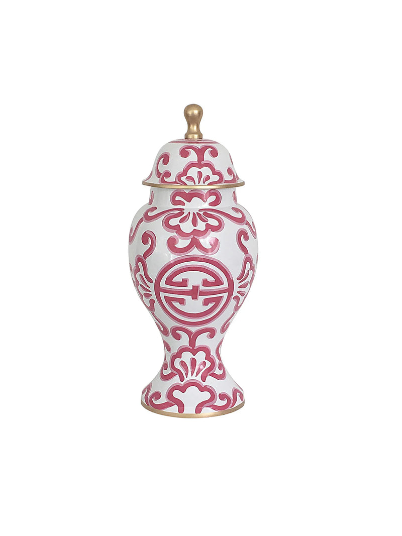 Dana Gibson Sultan in Pink Ginger Jar, Medium