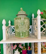 Floral Ginger Jar