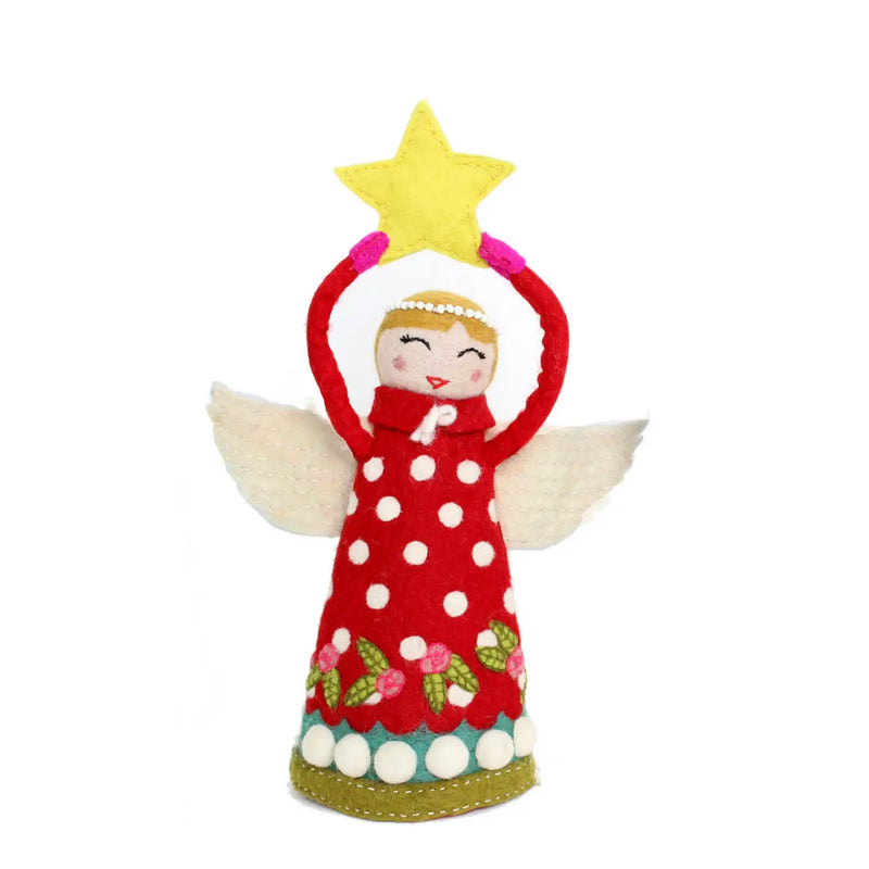 Felt Joy Angel Tree Topper