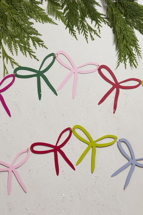 Brightly Bow Garland