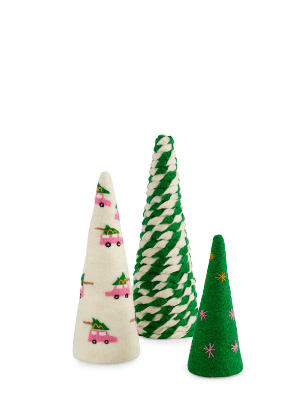 Pink Car Trees - Set of 3