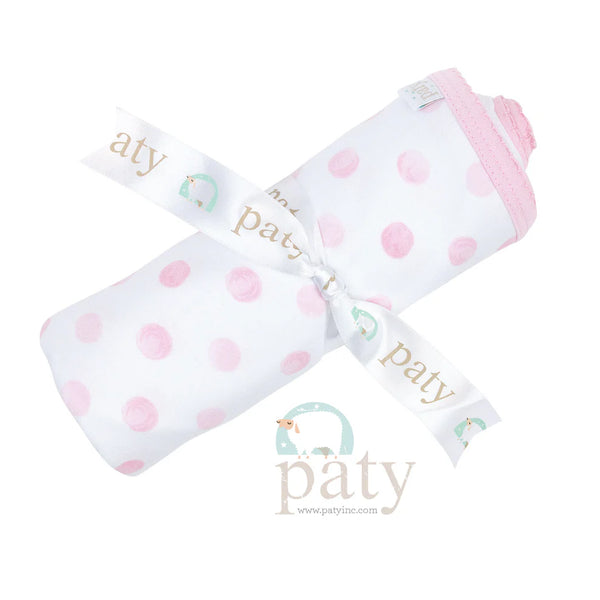 Paty Pima Blanket in Pink Dot