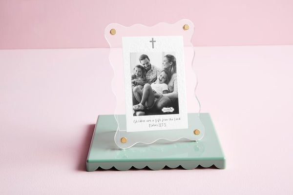 Clear Acrylic Cross Frame