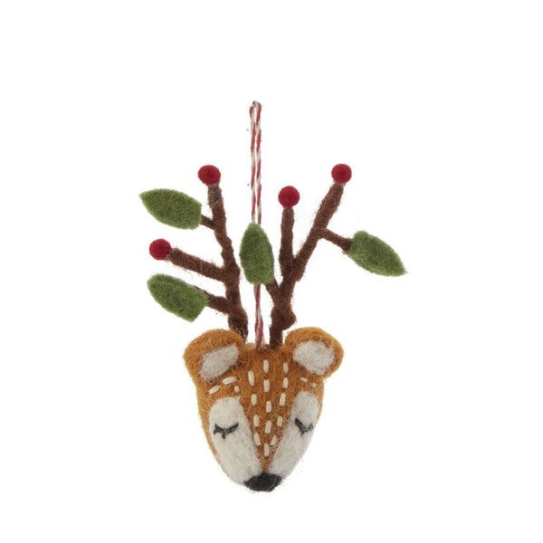 Deer Critter Felt Ornament