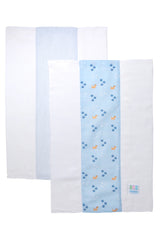 3 Marthas Set of Two Burp Cloths (Two Style Options)