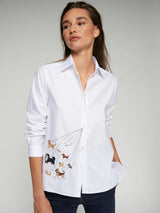 White Dog Shirt