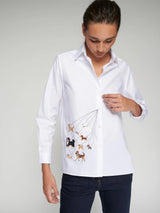 White Dog Shirt
