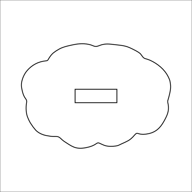 Clear Small Single Stand for Acrylic Floral