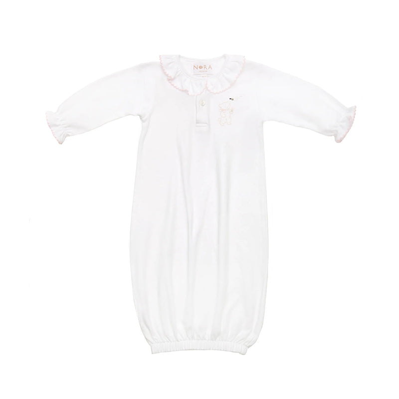 Baby Teddy Bear Cotton Knit Sack (Two Color Options)