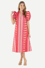 Emily McCarthy Hampton Dress Peach Jubilee