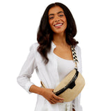 Two's Company Crossbody Sling Bag with Removable Strap